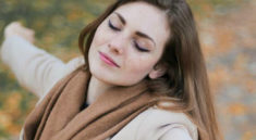 woman with optimism for healthy living