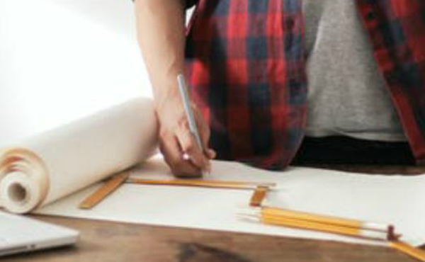 tradesman making home improvement considerations