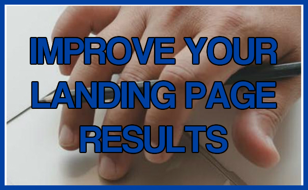 Improve landing page results